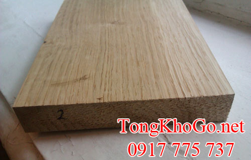 gỗ oak white (sồi trắng) xẻ thanh