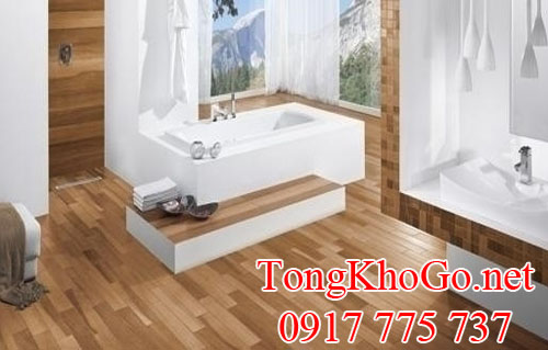 gỗ tần bì làm nội thất phòng tắm
