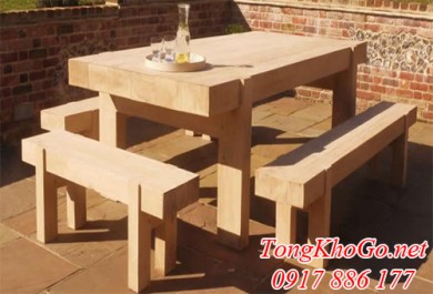 Gỗ sồi (gỗ oak) làm Furniture cho sân vườn nhà bạn