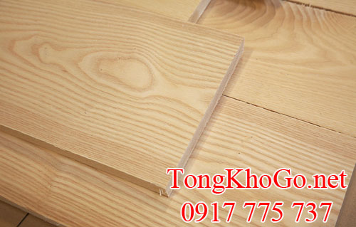 Gỗ Ash xẻ sấy thanh khi hoàn thành