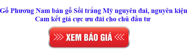 giá gỗ sồi trắng Mỹ