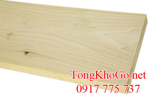 gỗ bạch dương (gỗ poplar) xẻ thanh