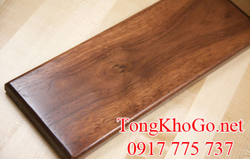 gỗ óc chó (walnut) khi hoàn thành