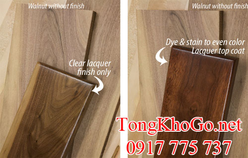 gỗ óc chó (walnut) xẻ sấy