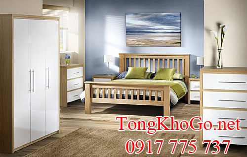 gỗ sồi trắng (gỗ white oak) làm nội thất phòng ngũ