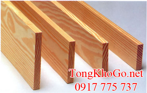 gỗ thông (pine) khi hoàn thành