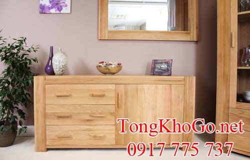 nội thất gỗ sồi (gỗ oak) vừa đẹp vừa phù hợp túi tiền