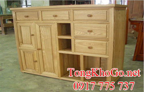 tủ làm bằng gỗ tần bì (gỗ ash)